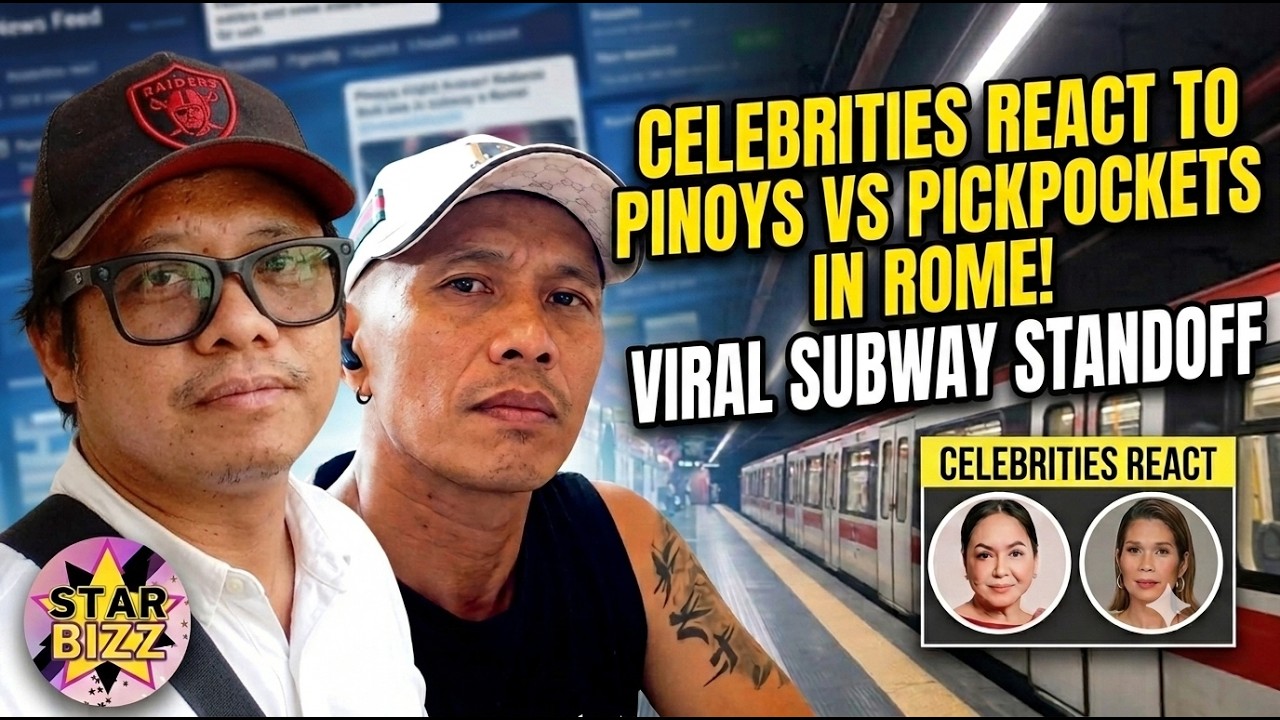 PINOY OFWS VS ROME PICKPOCKETS?! CELEBRITIES REACT TO VIRAL SUBWAY STANDOFF!