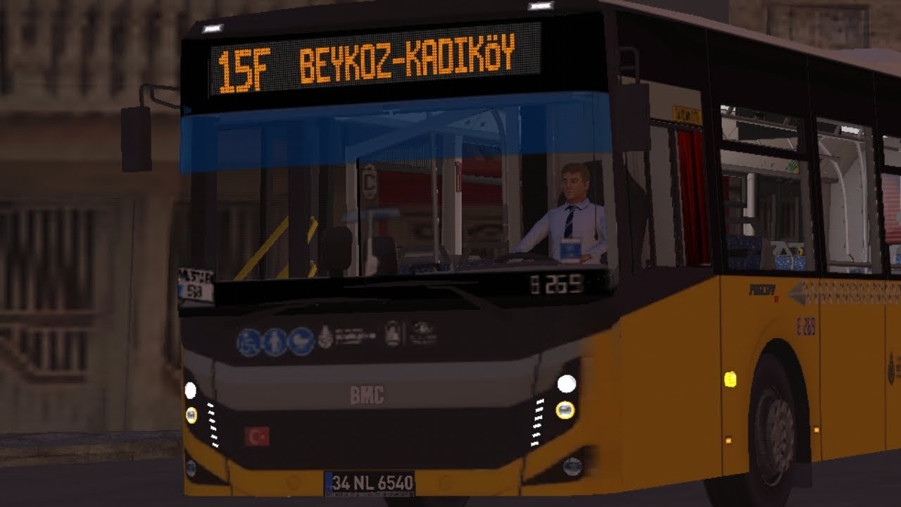 İstanbul B-269 Kodlu BMC Procity İle 15F Hattında Sefer [Gün 1]