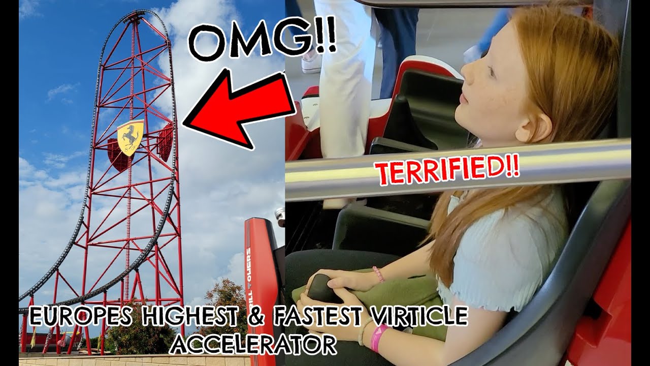TERRIFIED ON EUROPES FASTEST & HIGHEST ROLLERCOASTER | PORT AVENTURA SPAIN