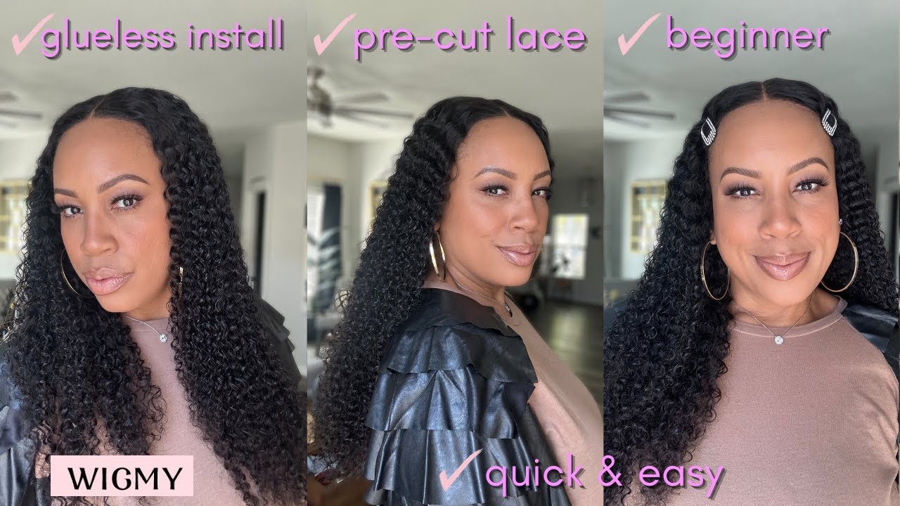 Easy-breezy Curly Wigslay: Perfect Beginner-friendly Glueless Wig With Pre-cut Lace ft. WIGMY