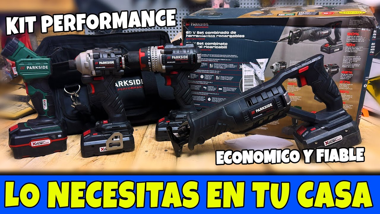 ⚠️ el SET de Herramientas Parkside PERFORMANCE que NO Puedes Dejar Pasar ¿Vale la Pena?