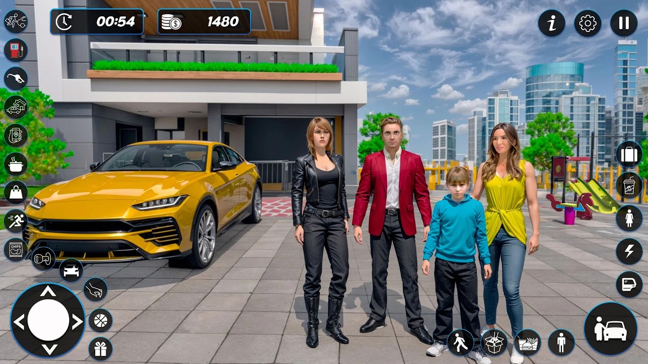 Virtual Dad Simulator Life 3D Game | Android Gameplay #1