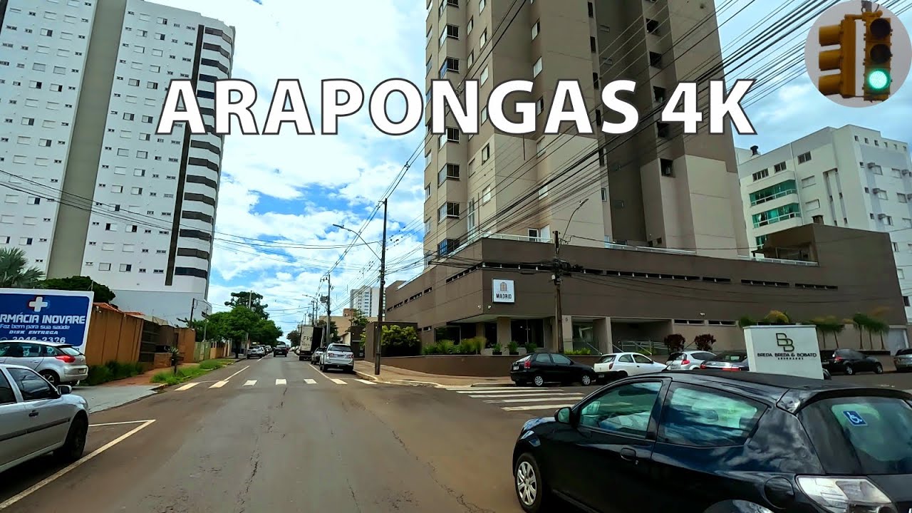 #4 ARAPONGAS 4K v2 Dirigindo no Distrito Industrial da Capital Moveleira Nacional - Paraná