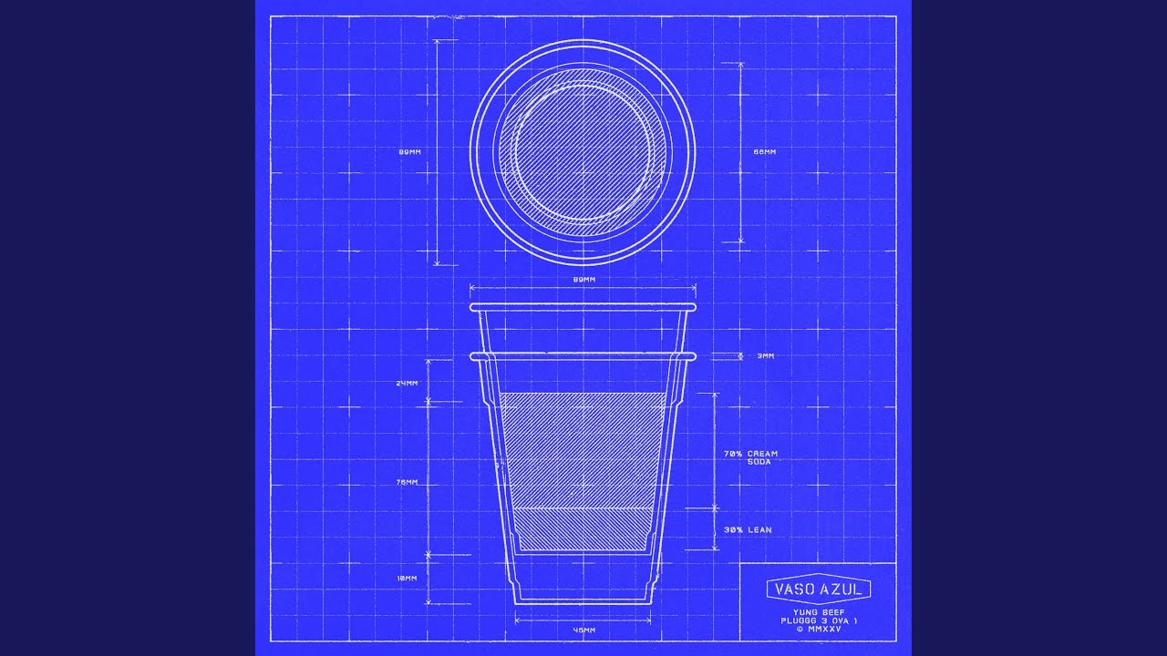 VASO AZUL