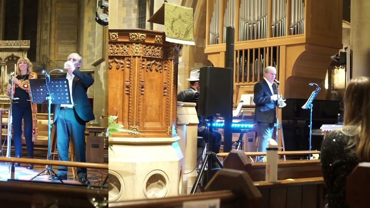 Jamie, Graham & Caroline at St Johns' in Shirley, Croydon on 26th October 2024 Charity Event