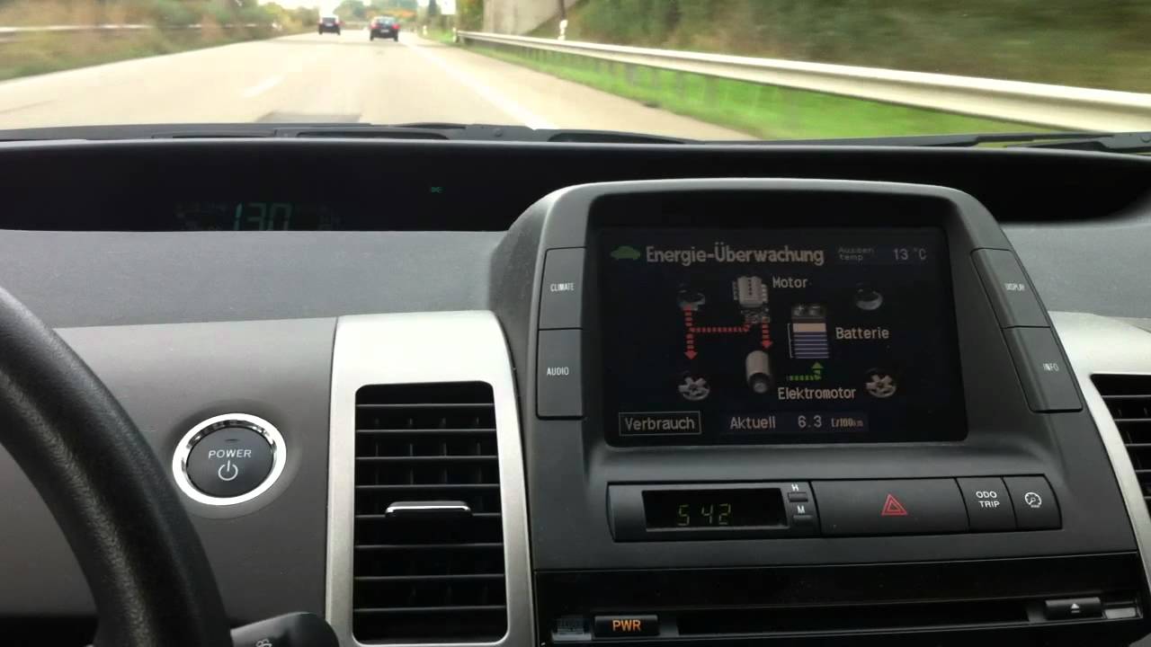 Toyota Prius 2 Fahren Cruisen