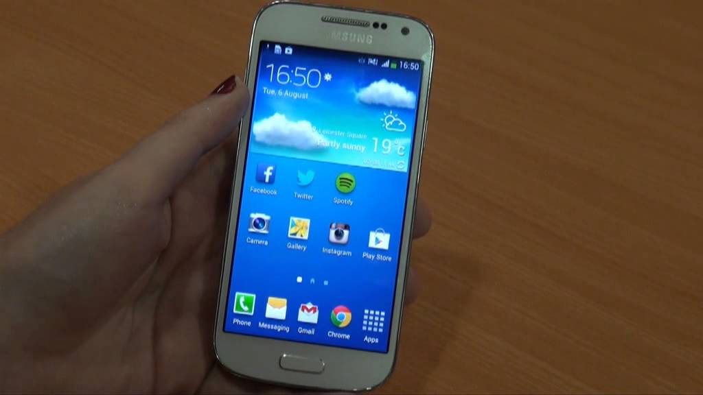 Samsung Galaxy S4 Mini video review