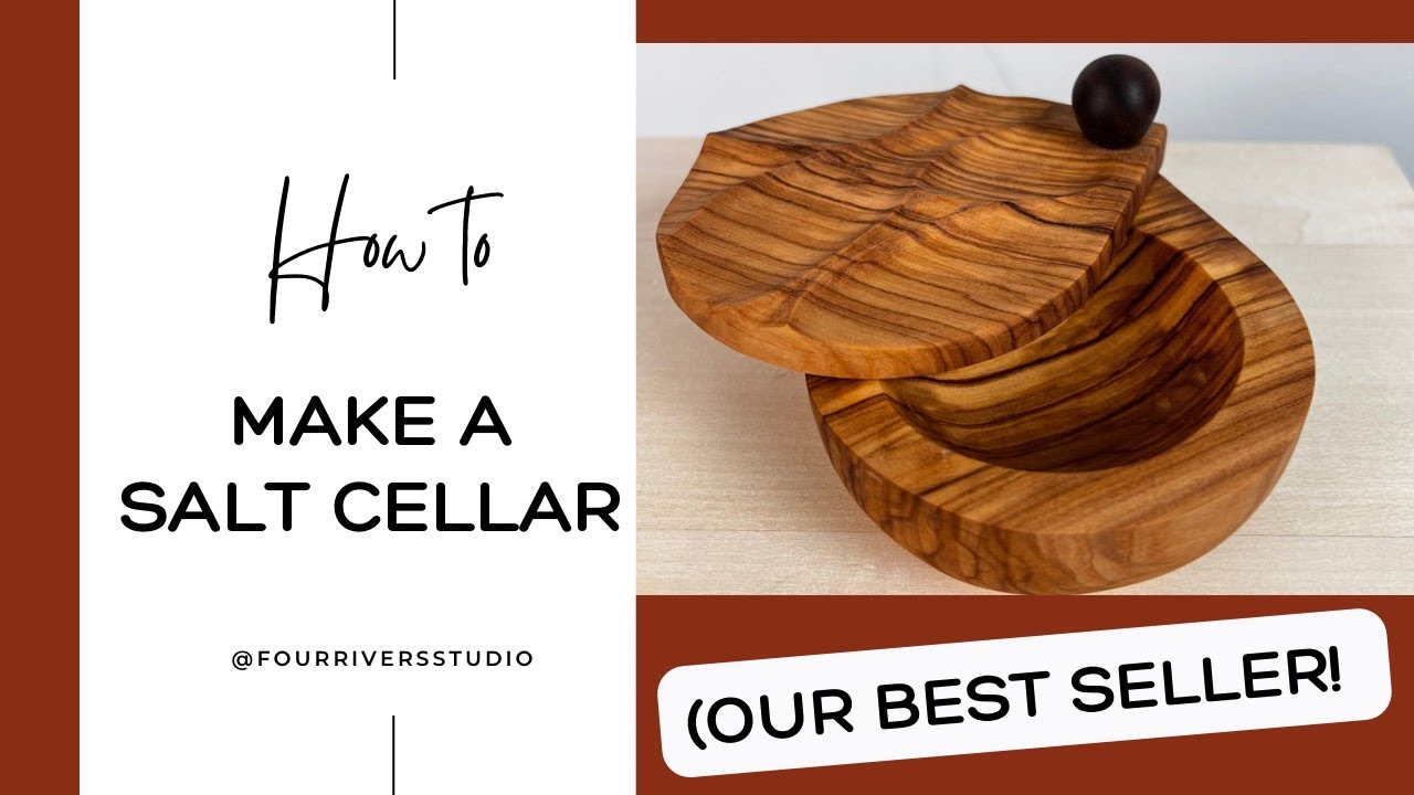 How to Make a Salt Cellar | No lathe | Our best seller at markets!