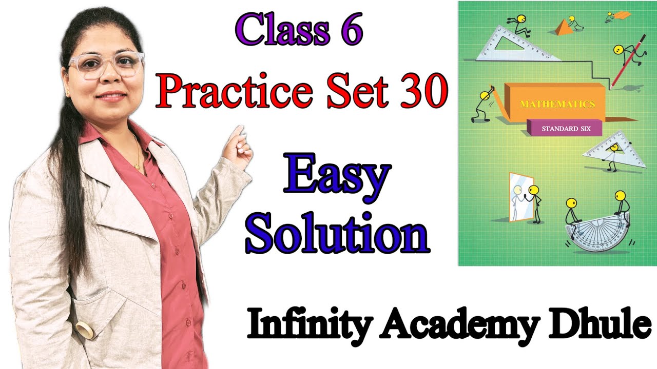 6th Practice Set 30 answer chapter 12 class 6 Math Maharashtra State Board #maths #class #percentage
