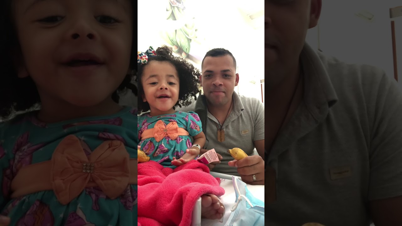 Desafo da Banana 😂😂😂😂😂 / Sarah Gabriella Kids