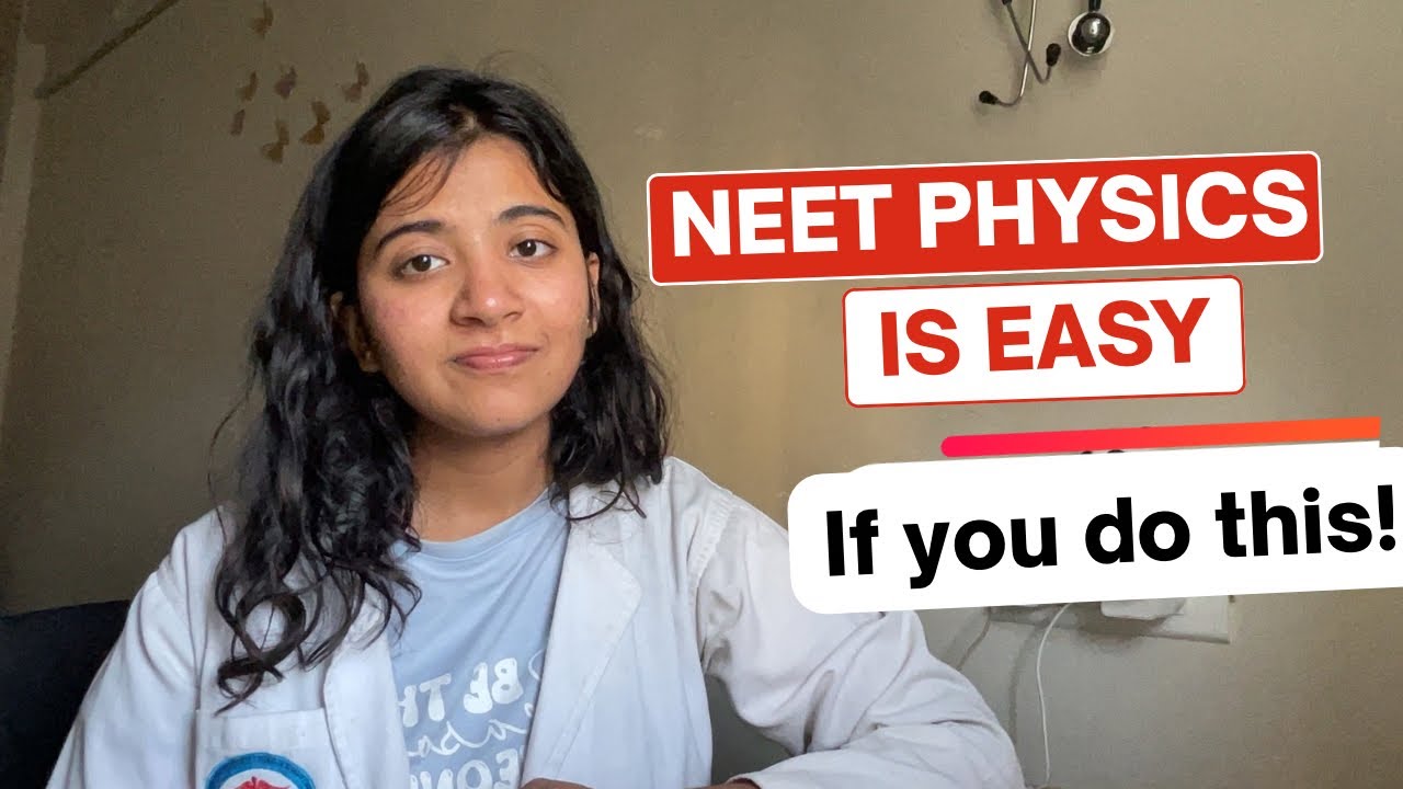 The Physics advice I wish someone gave me earlier for NEET😳🔥