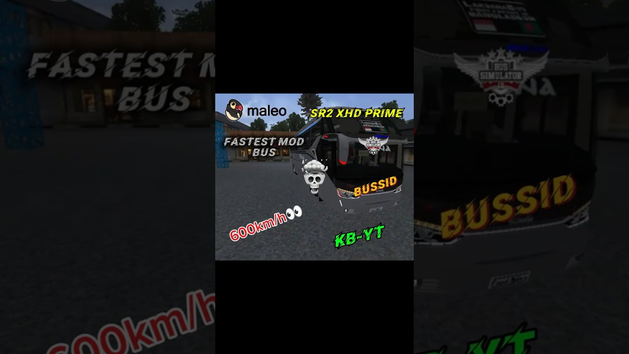 Bussid mod || fastest bus💀