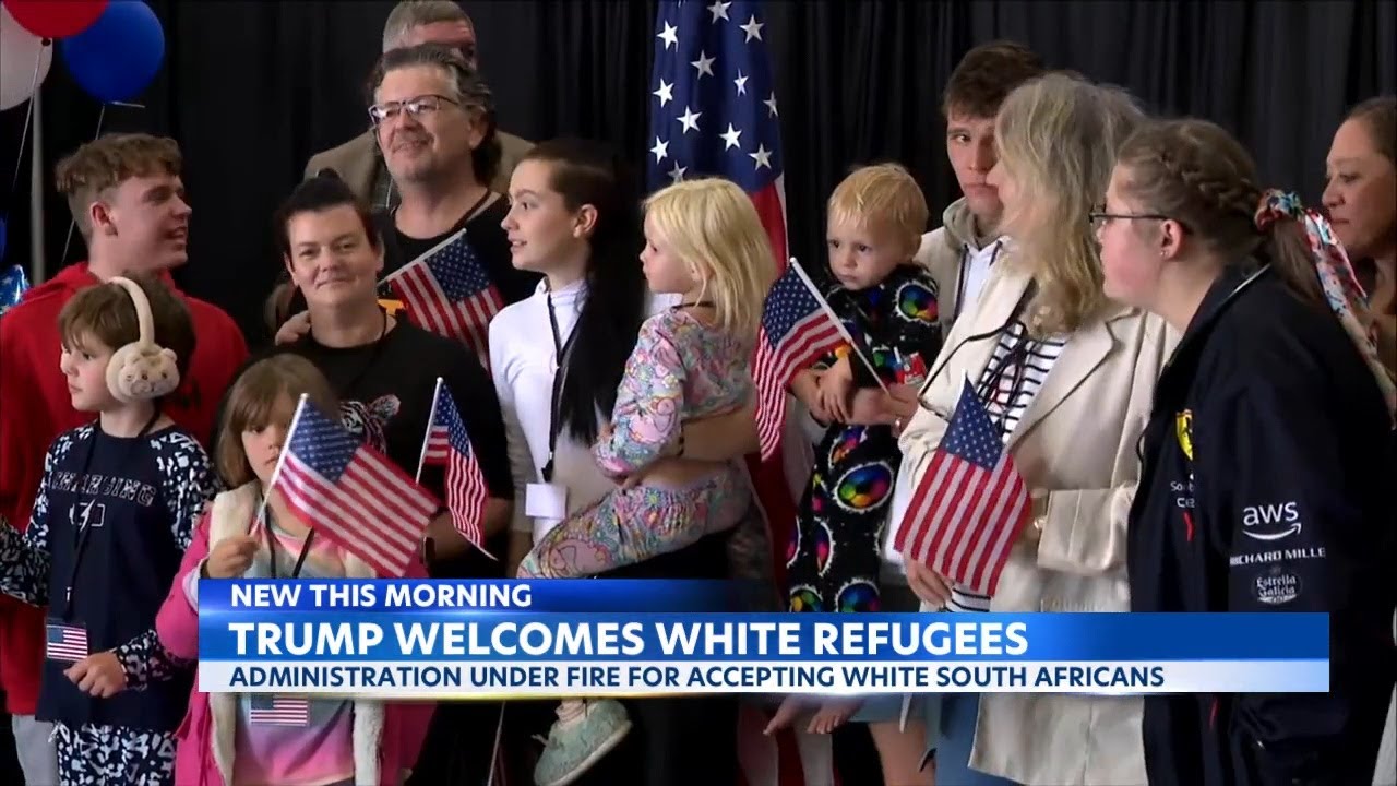 Trump grants white South Africans refugee status sparking debate