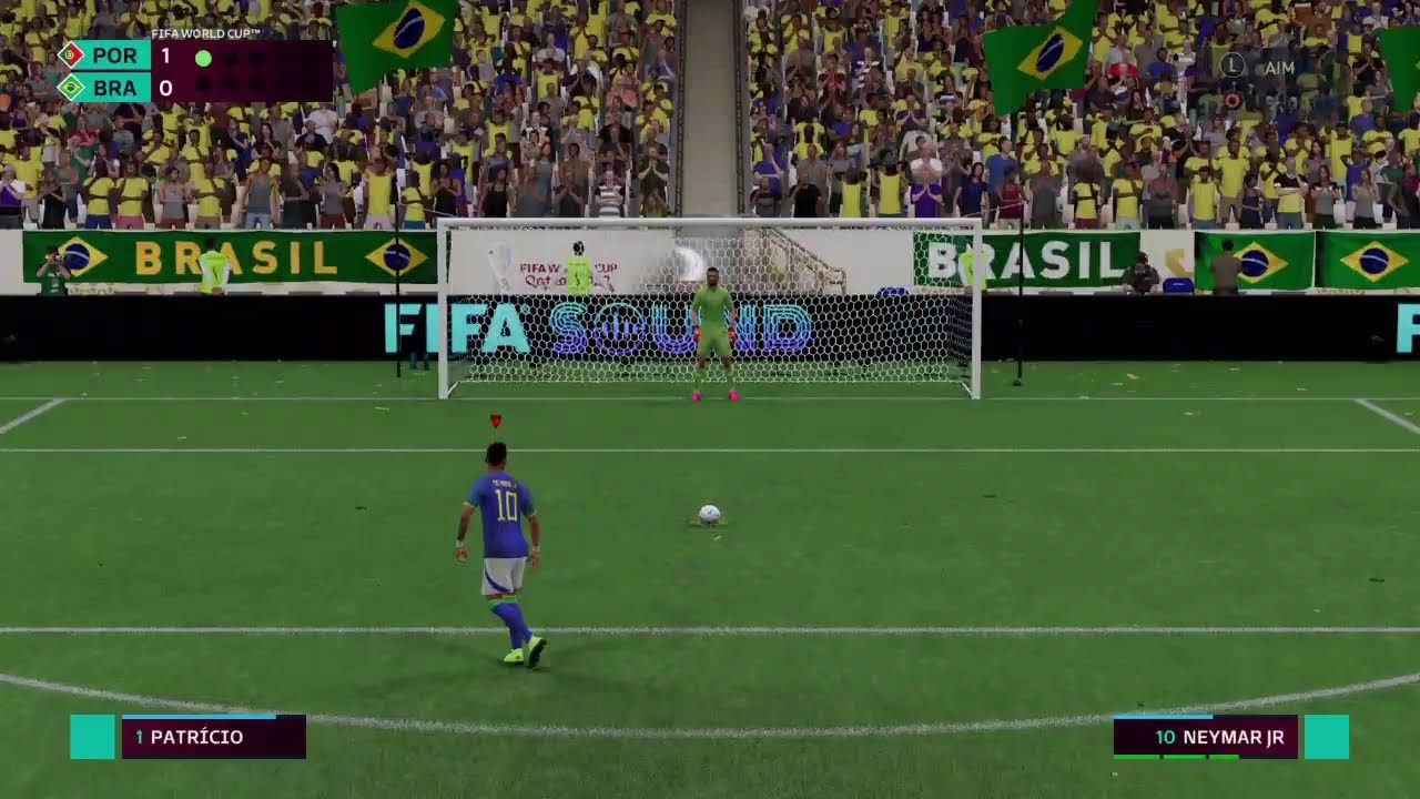 Brazil VS Portugal Final|Penalties|Winner Takes It All|Fifa 23|PS4