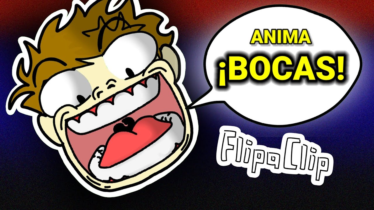 Anima BOCAS de la FORMA DIFINITIVA en FlipaClip 🤯👅 (Super F&aacute;cil)