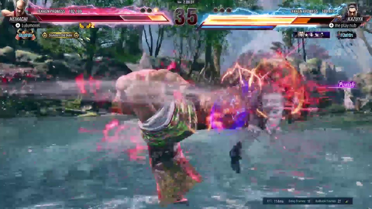 Tekken while half asleep
