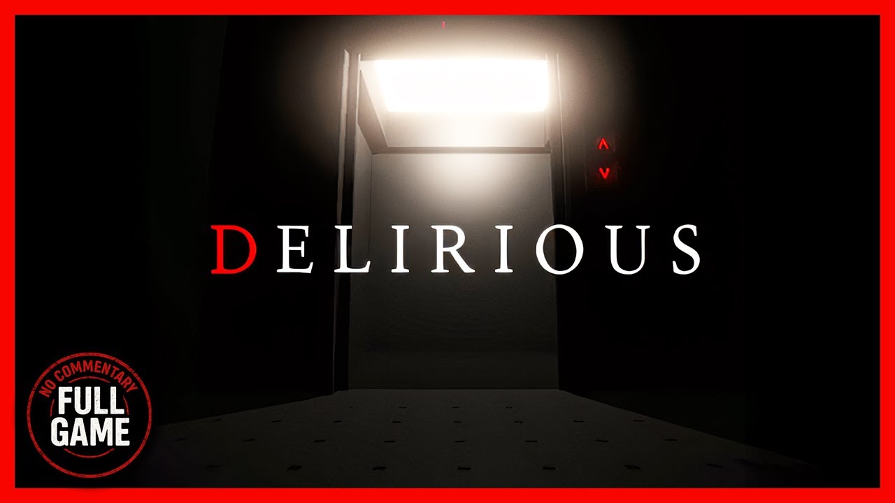 Delirious (itch.io) - Indie Horror Game (No Commentary) PC