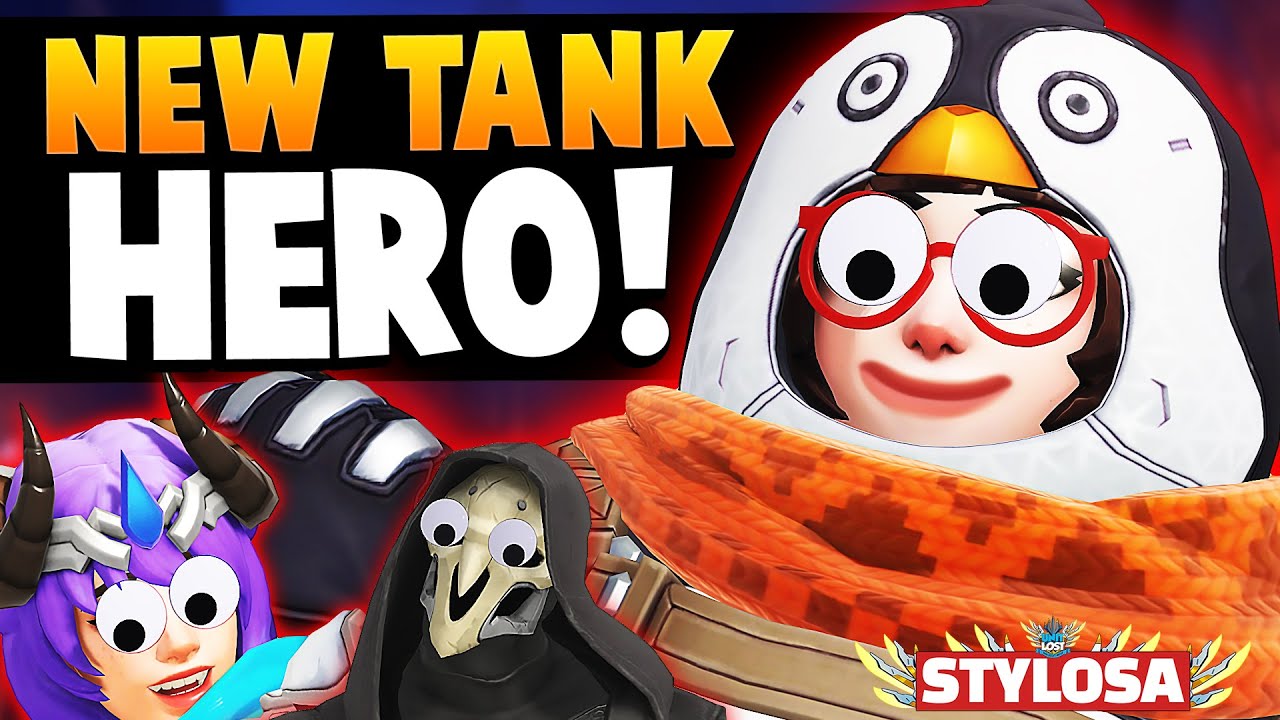 Overwatch - NEW TANK HERO! Reaper can FLY! BRIG SUPER BUFFED! [Experimental Update]
