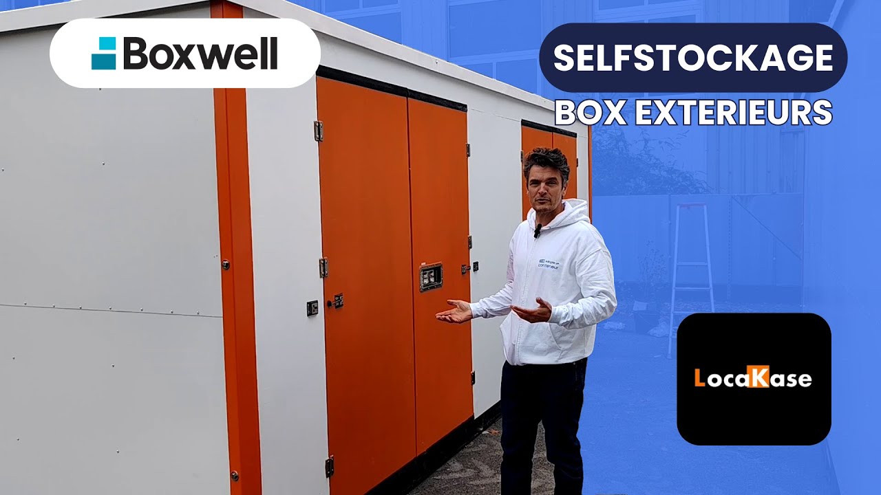Locakase Amiens s'équipe de 12 box de self-stockage extérieurs