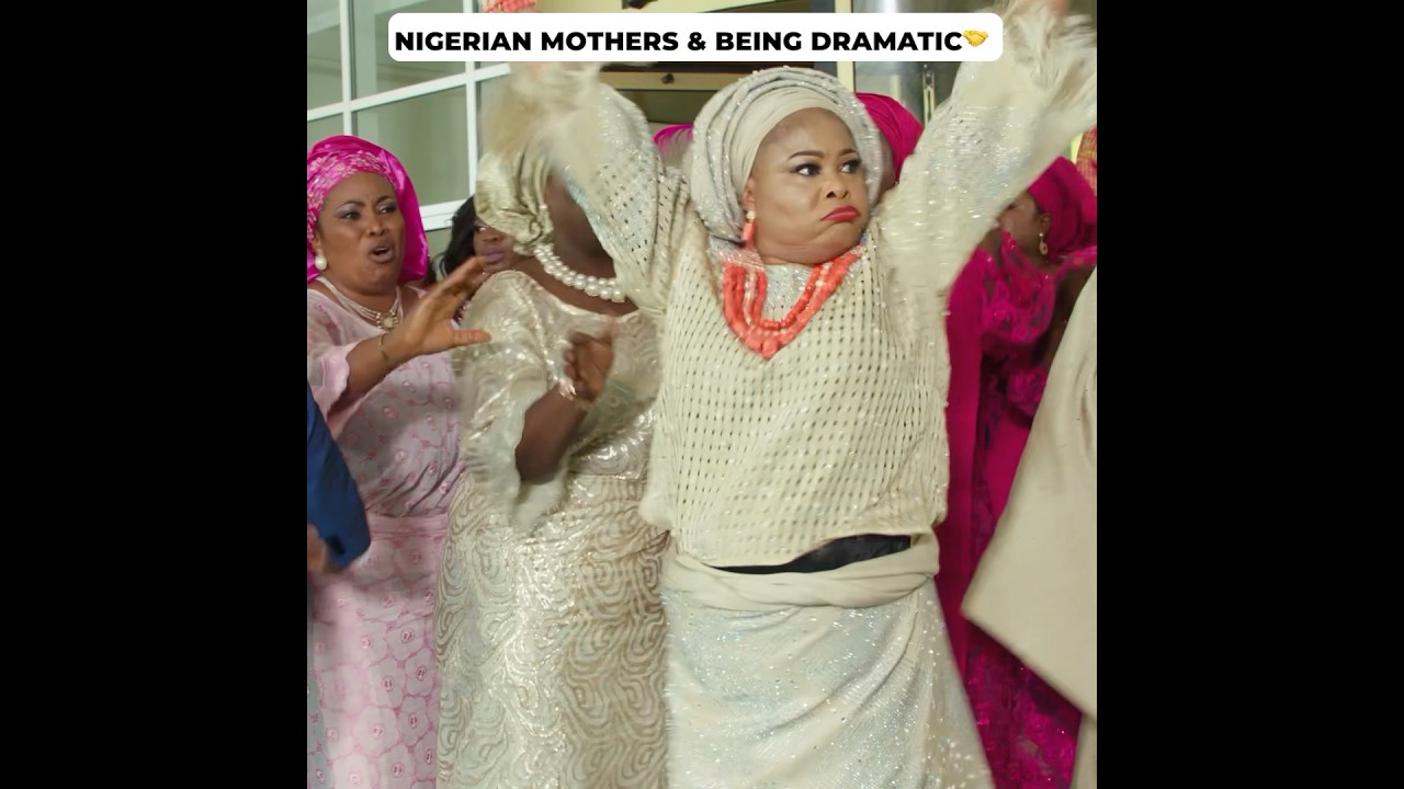 One thing about Nigerian mothers? They will turn every thing into a full-blown dramatic production😭