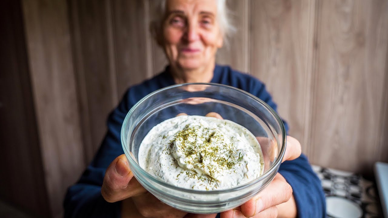 Домашний сметанный соус - быстро и легко - русские субтитры