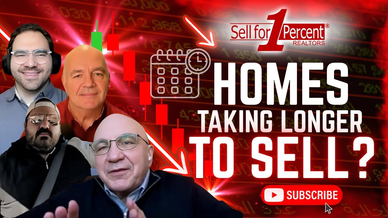 Why Homes Are Taking Longer to Sell | Mortgage Rates Hold Steady (Nov 2025) | SellFor1Percent.com