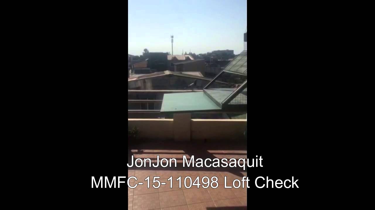 MMFCi JonJon Macasaquit Loft