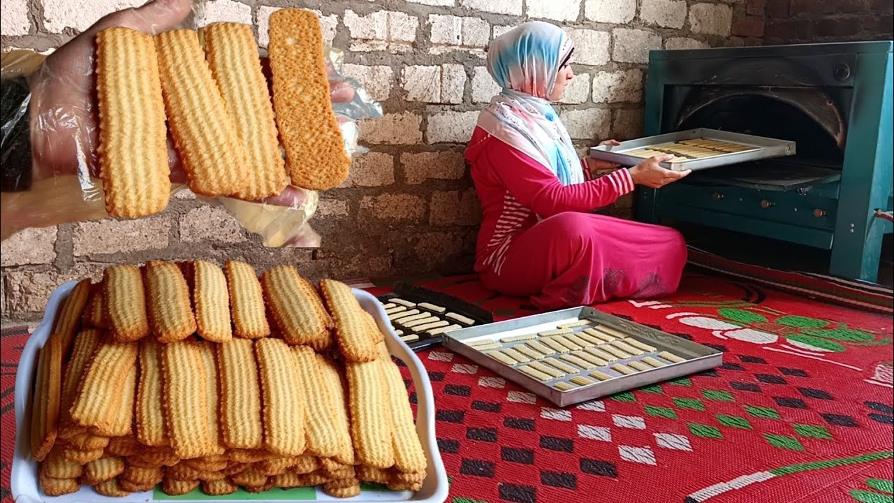 اعملي بسكوت العيد بكيس الحلواني أو الماكينة بسهولة ونتيجة مضمونة
