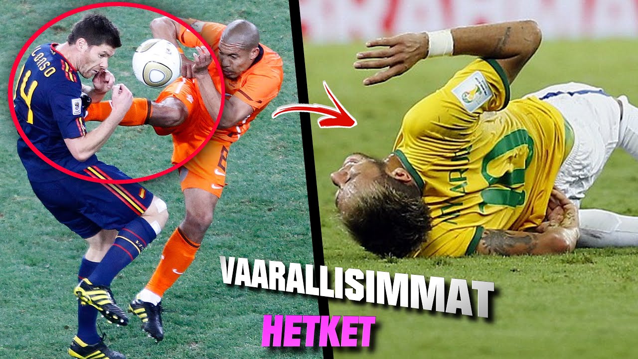 TOP 5 VAARALLISIMMAT HETKET JALKAPALLOSSA