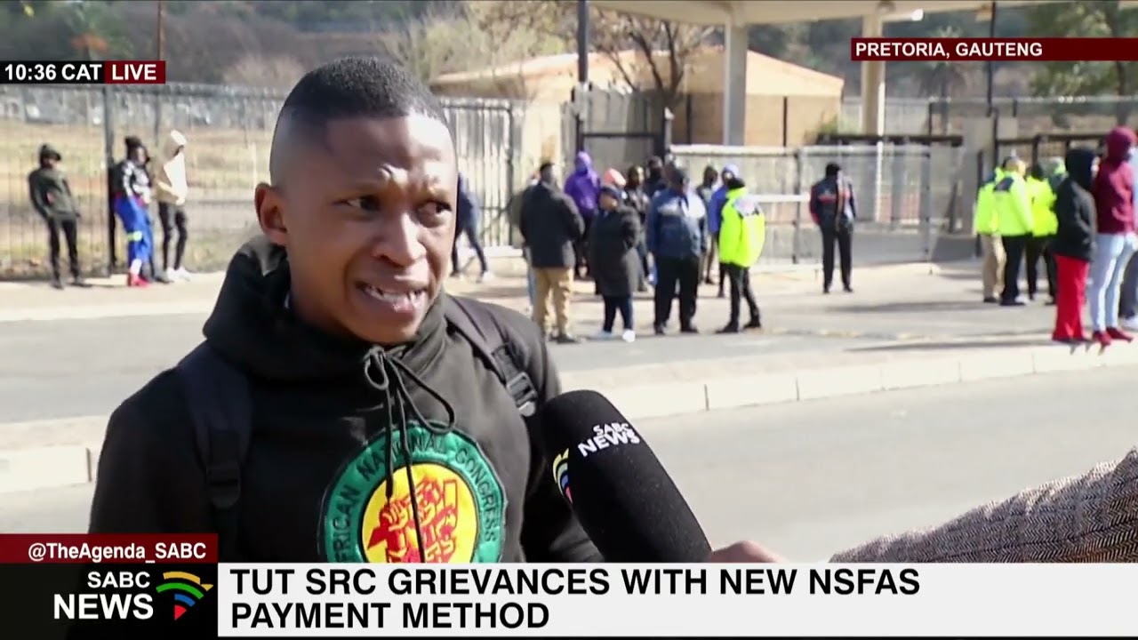 Student Funding | TUT SRC grievances with new NSFAS payment method