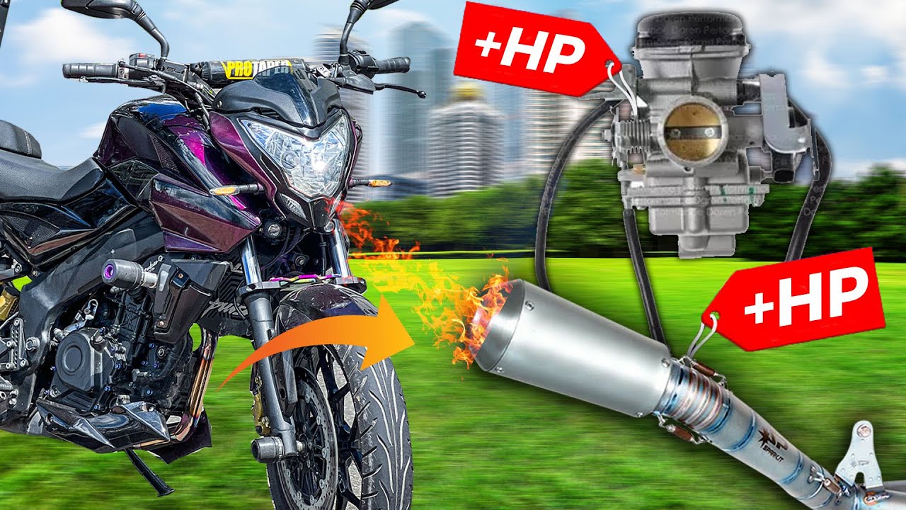 Mejoramos la Potencia y el escape de la MOTO