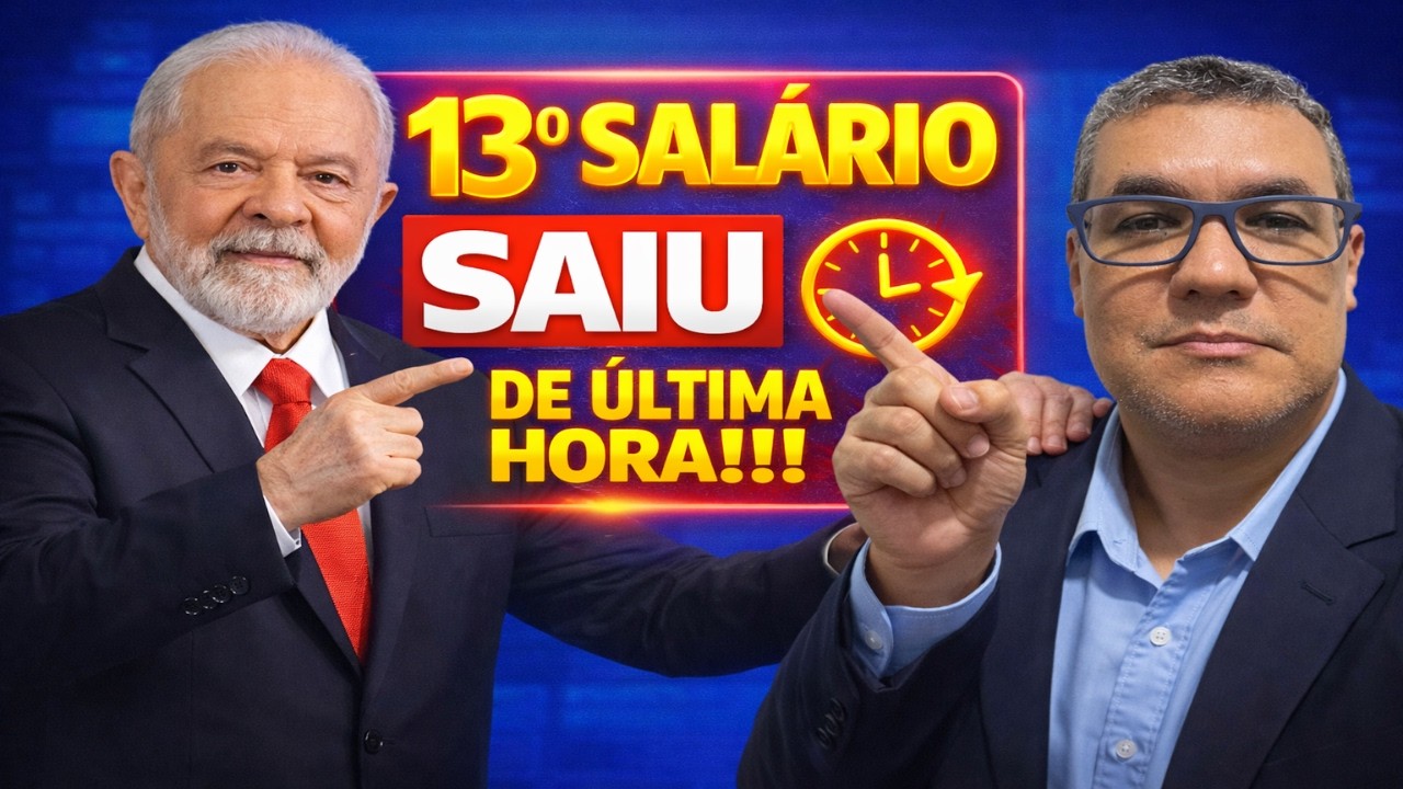 ✅SAIU de ÚLTIMA HORA: 13º SALÁRIO INSS + ÚLTIMA SEMANA para RECEBER !!!🚨