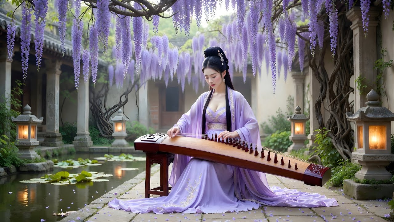 Peaceful Chinese Zen Instrumentals 🌿🌙 Bamboo Flute & Erhu for Stress Relief