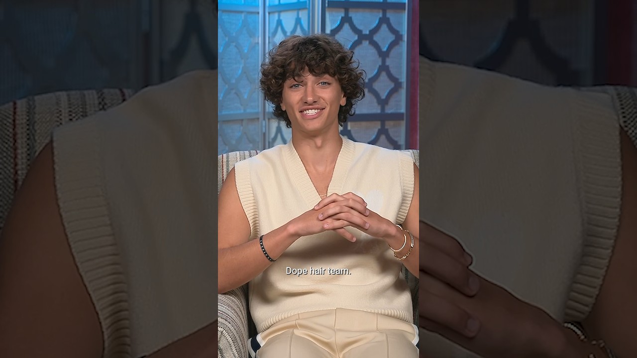 Gavin Casalegno on the secret to Jeremiah’s amazing hair in 