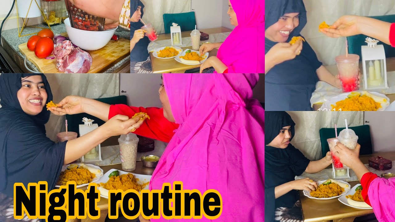 Night routine by shumeey bbe
