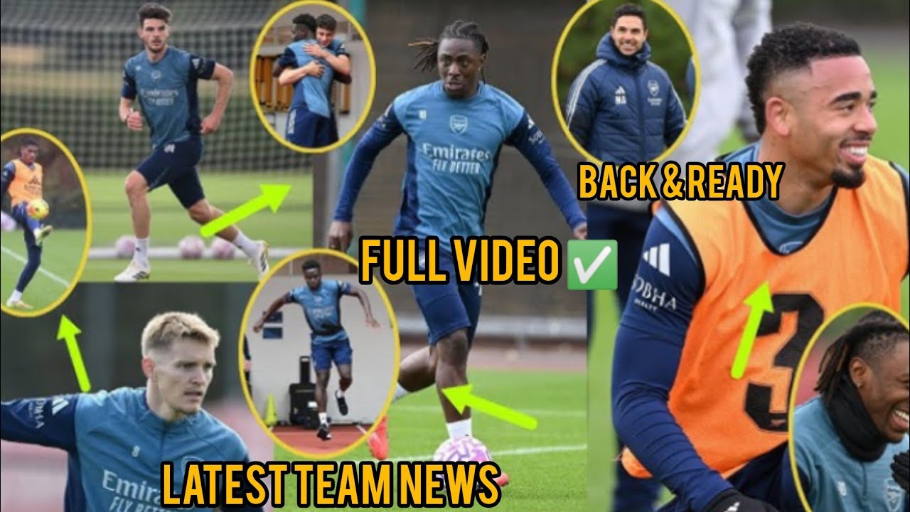 🛑 Arsenal: ♥️🔥Inside the Best Training Snaps Ahead of the Sunderland Clash💥⚽