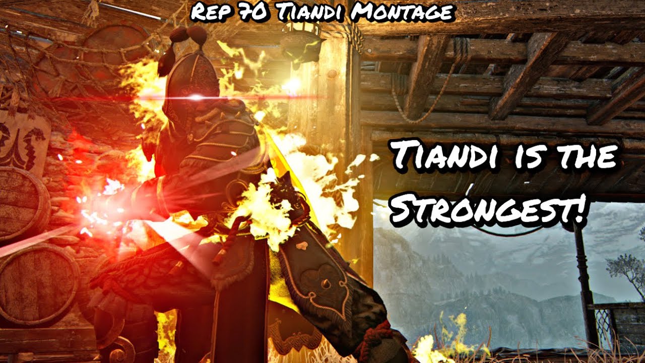 Tiandi Is THE STRONGEST! (Rep 70 Tiandi Montage) | For Honor