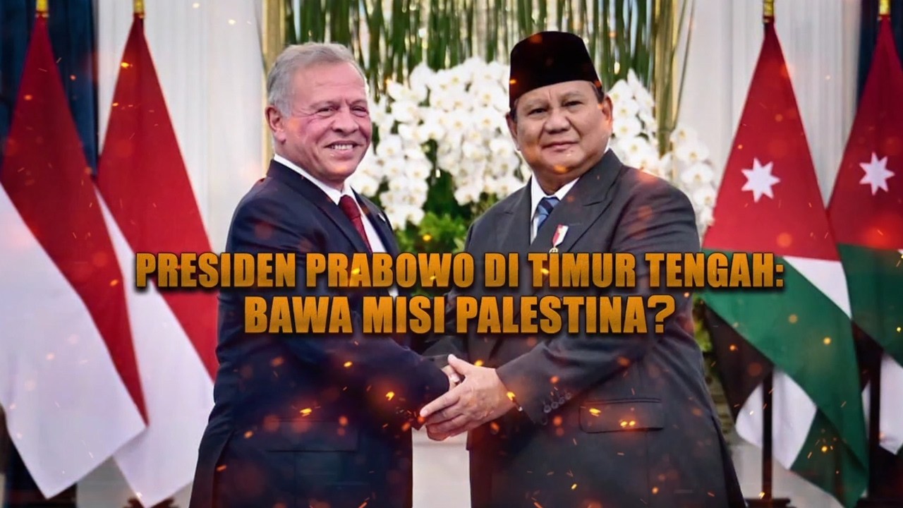Presiden Prabowo di Timur Tengah: Bawa Misi Palestina? | AKIP tvOne