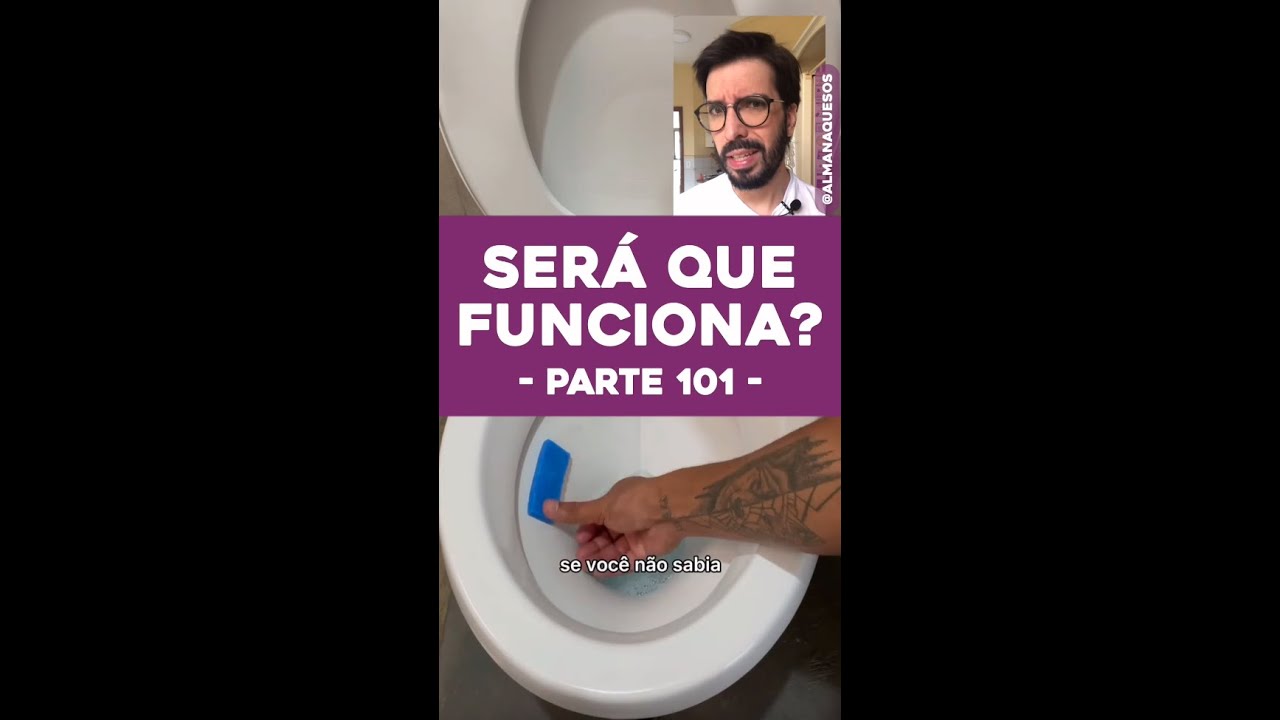 TESTE: Pastilha Sanit&aacute;ria Caseira #shorts