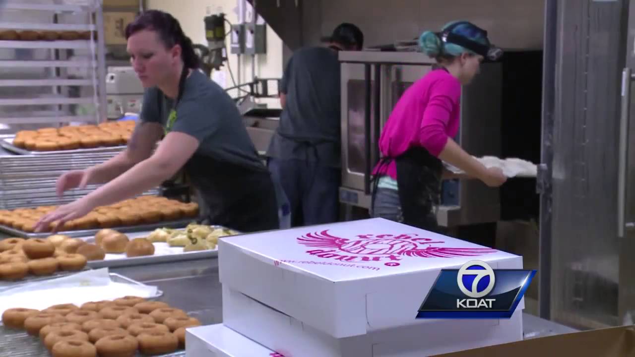 Go behind the scenes at Rebel Donut