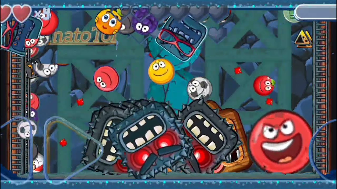 Red ball 4, ball Friends, black box 4, episode 4 - 5 boss'es | Últimate fusión battle