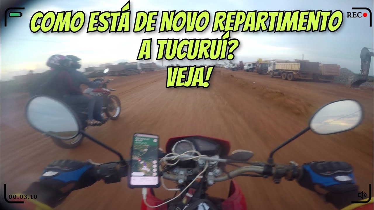 BR-422: De novo repartimento a Tucuru&iacute;. Obras a todo vapor 