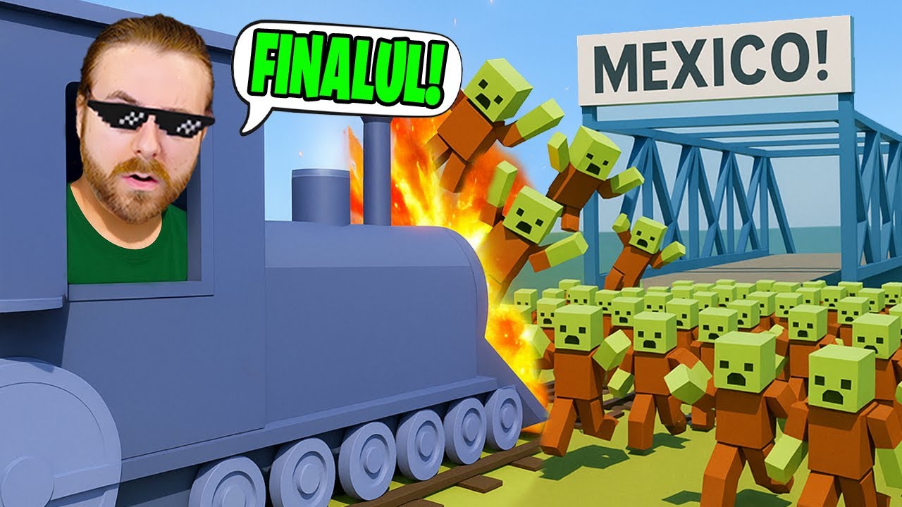 Ajungem cu *TRENUL* La FINAL in Lumea ZOMBIE!