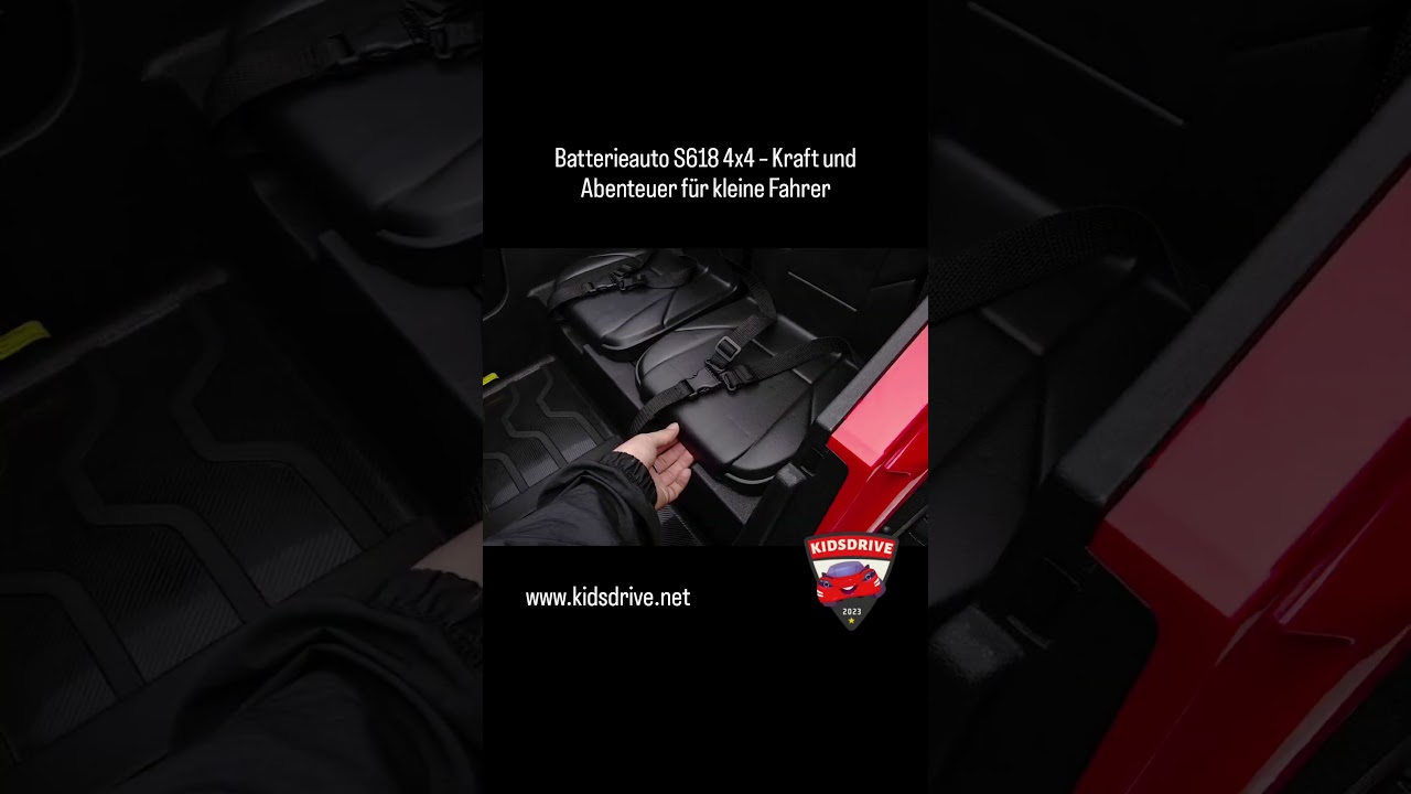 Batterieauto S618 4x4 &ndash; Kraft und Abenteuer f&uuml;r kleine Fahrer 🚗💨 #kinderelektroauto #spielzeug