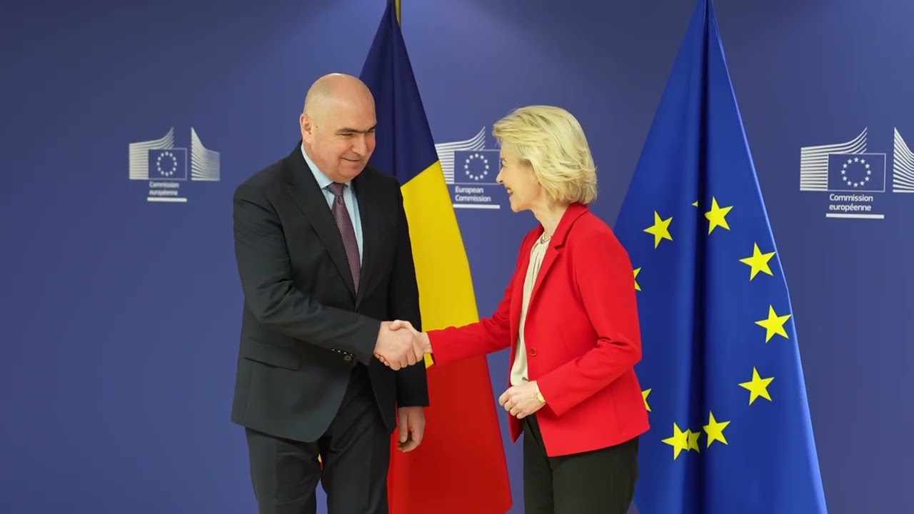 02/26/26: &Icirc;ntrevederea PM Ilie Bolojan, cu E.S. doamna Ursula von der Leyen, Președintele CE