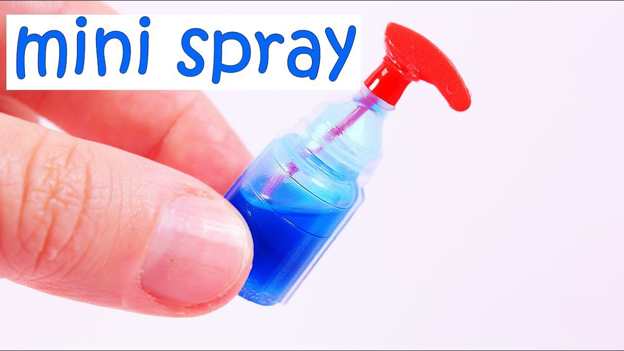 DIY Miniature Spray Bottle