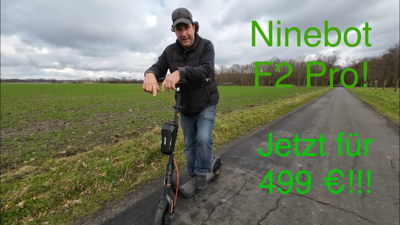 Ninebot F2 Pro — настоящая находка! Теперь всего за 389 евро!!!