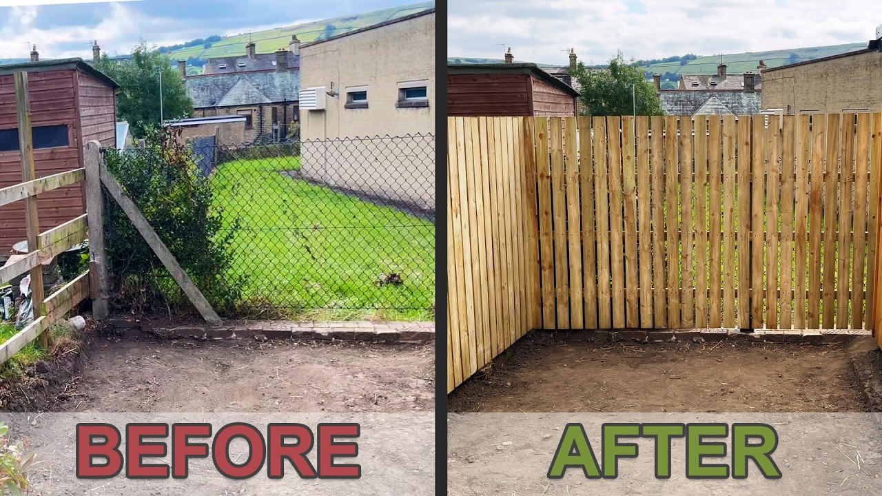 Easy DIY Garden Fence Build - Step by Step