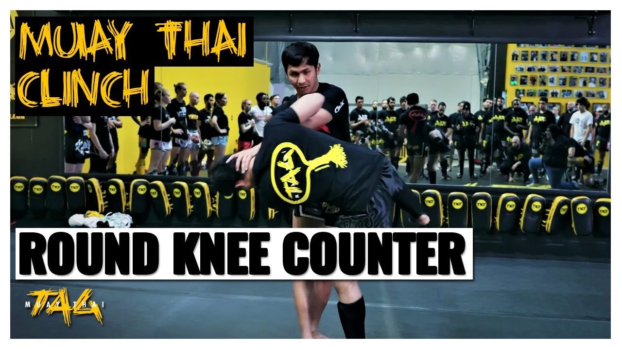 Muay Thai Clinch - Round Knee Counter with Superbon