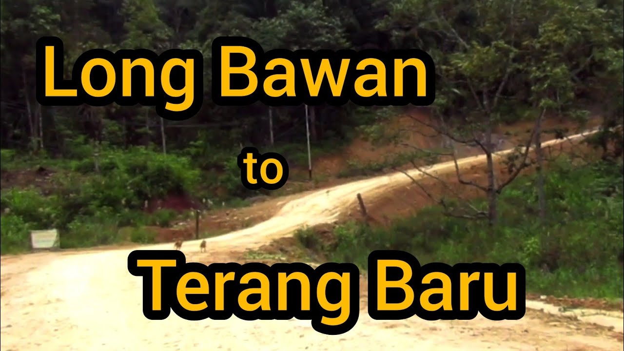 Jalan-jalan dari Desa Long Bawan ke Desa Terang Baru